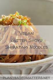 vegan er shoyu shirataki noodles