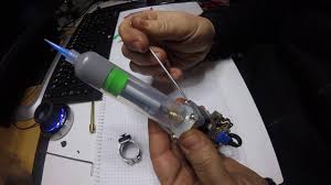 The ep256 is much too thick for that use. Diy Solder Paste Dispenser Smd Pcb Part 3 First Use Paste Dispenser Youtube
