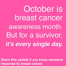 October Is Breast Cancer Awareness Month Pictures, Photos, and ... via Relatably.com