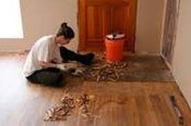 remove tar paper from wood floors