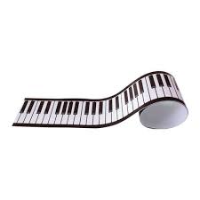 Promo 2xgeometric Piano Keys Wall