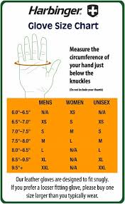 Size Chart For Gloves Mens 2019