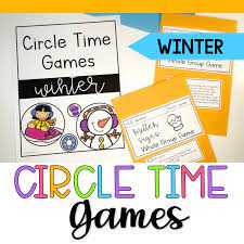 winter circle time games lovely