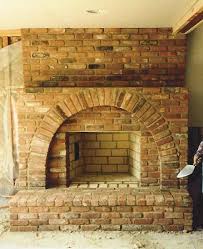 Brick Arch Fireplace Indoor Fireplace