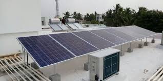 Off Grid Power Plant Solar Panel Installation