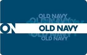 An old navy gift card can be used for purchases at any of their stores and online. Old Navy Gift Card