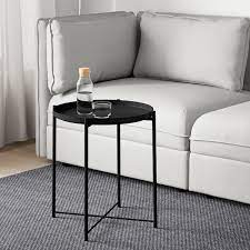 Get the best deals on ikea coffee tables. Buy Gladom Tray Table Black 45x53 Cm Online Uae Ikea