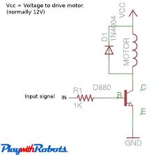 dc motor driver circuits