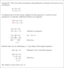 Systems Of Equations And Linear Equalities