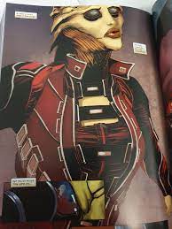 If anyone ever wondered how a female drell looks like: here is Thanes wife  from the Foundation comics : r/masseffect