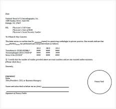 Notarized Letter Template Cycling Studio
