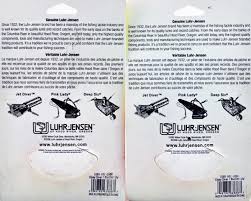 Details About Lot Of 2 Luhr Jensen Dipsy Diver Size 1 5560 001 1604 Blue Chart Uv Ap1402