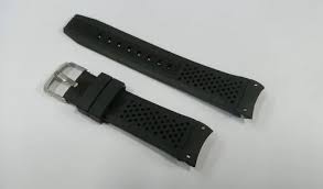 fibre rubber heuer watch strap