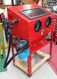 vac size for blast cabinet the
