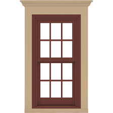 A Series Double Hung Window