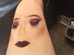 the weird thigh face makeup is here