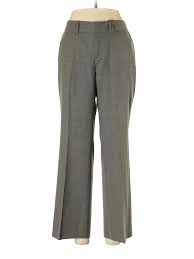 Details About Eddie Bauer Women Gray Wool Pants 8 Petite