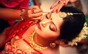 bride makeup service at best in