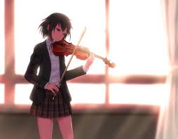 Free download 640x1136 wallpapers and backgrounds. Photos For Free Anime Girl Violin School Uniform To The Desktop