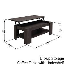 See more ideas about coffee table, table, glass coffee table. Modern Wooden Lift Up Coffee Table Rectangle Tea Easy Storage W Undershelf Oak Coffee Tables Home Furniture Diy Plastpath Com Br