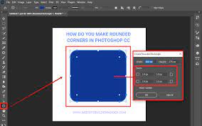 make rounded corners in photo cc