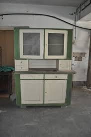 painted wood kitchen cupboard 1930s