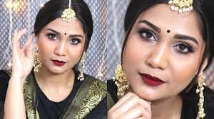 indian wedding guest party makeup for