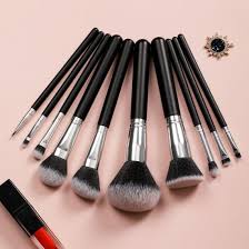 beauty tools black makeup brushes set