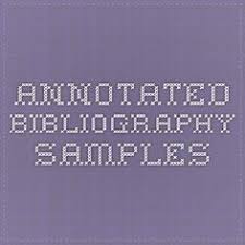 Sample APA Annotated Bibliography   University   Pinterest    
