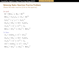 Identify Redox Reaction