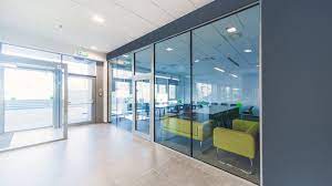 Frameless Fire Rated Glass Wall Systems