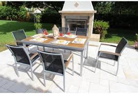Outdoor Dining Set With Extendable Teak