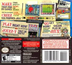 Warioware diy showcase, is a wiiware game about showing off your micro games, music and comics (for a total of 135 games, comics and music). Warioware D I Y 2009 Nintendo Ds Box Cover Art Mobygames