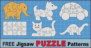 How to build a jigsaw puzzle: Diy Jigsaw Puzzles Free Patterns Stencils And Templates Patterns Monograms Stencils Diy Projects
