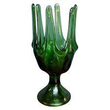 Vintage Viking Glass Footed