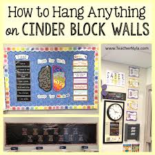 Classroom Cinder Blocks