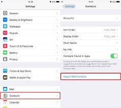 copy contacts from iphone to sim card