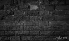 Abstract Dark Brick Wall Texture