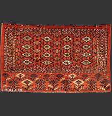 antique turkmen tekke chuval rug n