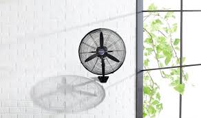 Wall Fans Stay Cool While Freeing Up
