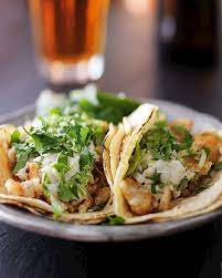 Tacos De Pescado Traditional Street Food From Baja California Mexico gambar png