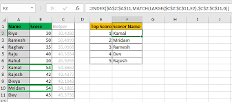 with duplicate values using index match