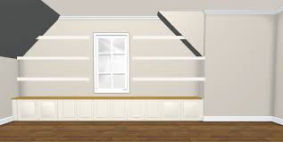 Built Ins Floating Shelves To A Niche