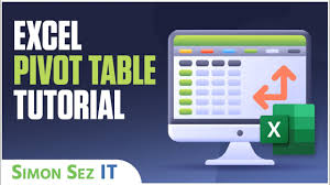 pivot table excel tutorial full pivot