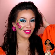 moana makeup tutorial with face paint