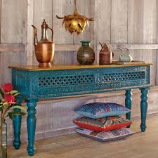 Wood Console Table