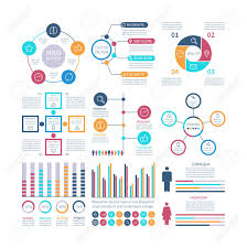 Infographic Elements Modern Infochart Marketing Chart And Graphs