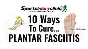 top 10 ways to cure plantar fasciitis