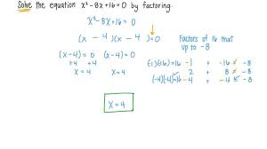 Lesson Solving Quadratic And Quadratic