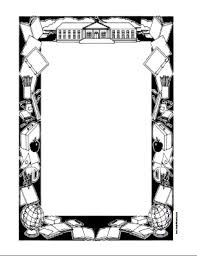 Free Free Printable Border Designs For Paper Black And White